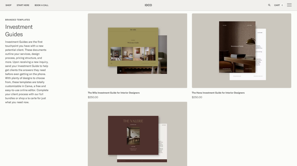 interior design investment guide template 3